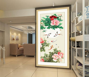 3D Carp Flower 395 Wallpaper AJ Wallpaper 