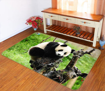 3D Funny Panda 259 Non Slip Rug Mat Mat AJ Creativity Home 