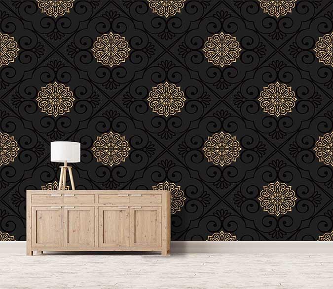 3D Retro Pattern 008 Wallpaper AJ Wallpaper 