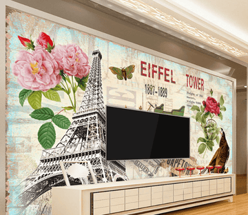 Grand Eiffel Tower Wallpaper AJ Wallpaper 