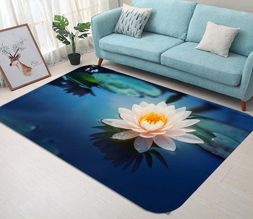 3D Lake Pure Flower 81 Non Slip Rug Mat Mat AJ Creativity Home 