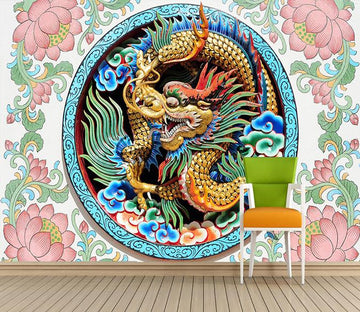 3D Tumble Dragon 623 Wallpaper AJ Wallpaper 