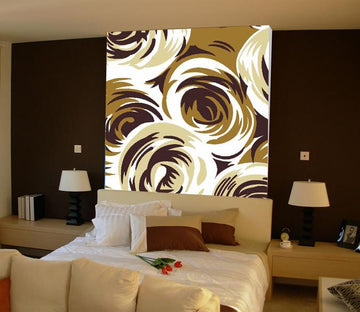 Modern Art Flowers Wallpaper AJ Wallpaper 