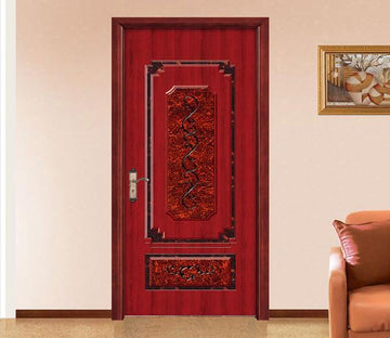 3D Line Patterns 48 Door Mural Wallpaper AJ Wallpaper 