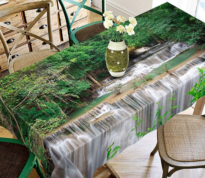 3D Beautiful River 719 Tablecloths Wallpaper AJ Wallpaper 