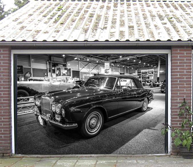3D Car Shop 407 Garage Door Mural Wallpaper AJ Wallpaper 