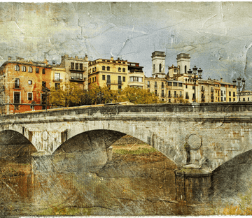 Old Stone Bridge Wallpaper AJ Wallpaper 