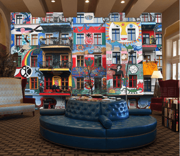 Buildings Graffiti Wallpaper AJ Wallpaper 