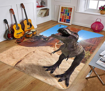 3D Wilderness Dinosaur 225 Non Slip Rug Mat Mat AJ Creativity Home 
