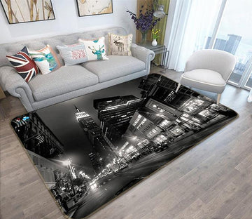 3D New York Street 160 Non Slip Rug Mat Mat AJ Creativity Home 