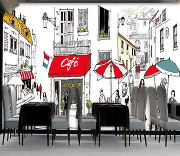 3D Alley Shop 086 Wallpaper AJ Wallpaper 