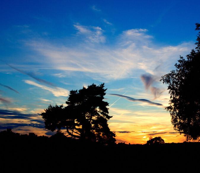 Sunset Scenery Wallpaper AJ Wallpaper 