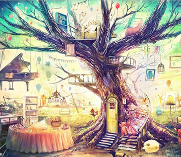 Tree House Wallpaper AJ Wallpaper 