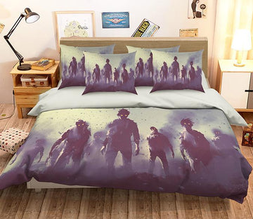 3D Zombie Group 171 Bed Pillowcases Quilt Wallpaper AJ Wallpaper 