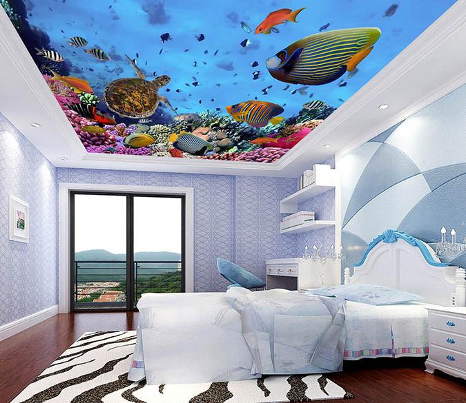 Sea Corals Fishes Wallpaper AJ Wallpaper 