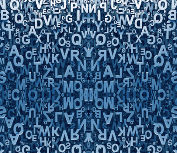 3D Letters Floor Mural Wallpaper AJ Wallpaper 2 