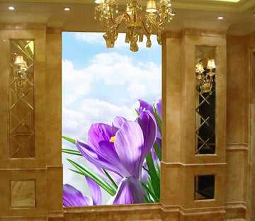 Purple Flowers 8 Wallpaper AJ Wallpaper 