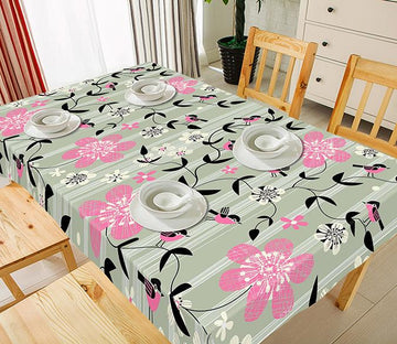 3D Flowers Vine Birds 264 Tablecloths Wallpaper AJ Wallpaper 