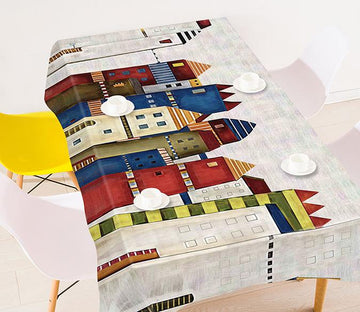 3D Cartoon Houses 158 Tablecloths Wallpaper AJ Wallpaper 