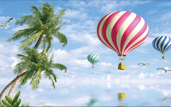 3D Colorful Hot Ball Wallpaper AJ Wallpaper 1 