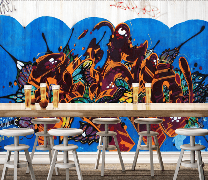 3D Exaggerated Letters 007 Wallpaper AJ Wallpaper 