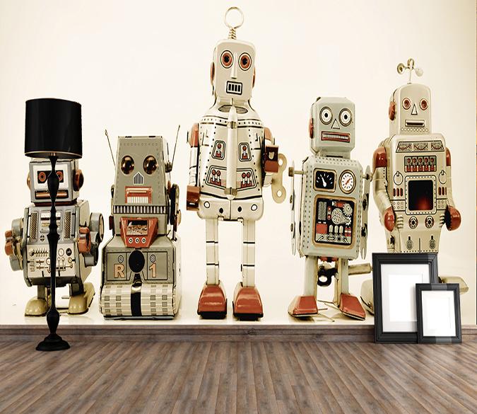 3D Robot Group 590 Wallpaper AJ Wallpaper 