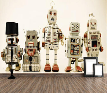3D Robot Group 590 Wallpaper AJ Wallpaper 