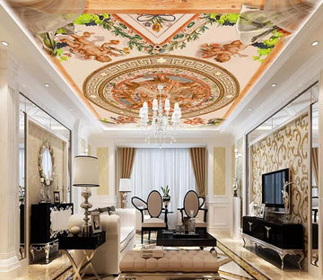 Circle Angel Flower 044 Wallpaper AJ Wallpaper 