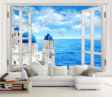 Window Coast Church Wallpaper AJ Wallpaper 