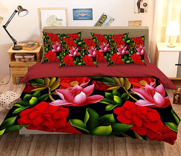 3D Bright Flowers 273 Bed Pillowcases Quilt Wallpaper AJ Wallpaper 