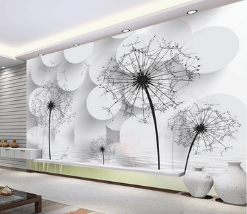 Dandelions Patterns Wallpaper AJ Wallpaper 