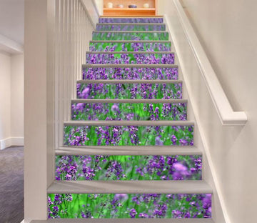 3D Bright Flowers 478 Stair Risers Wallpaper AJ Wallpaper 