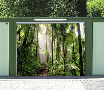 3D Tropical Forest 124 Garage Door Mural Wallpaper AJ Wallpaper 