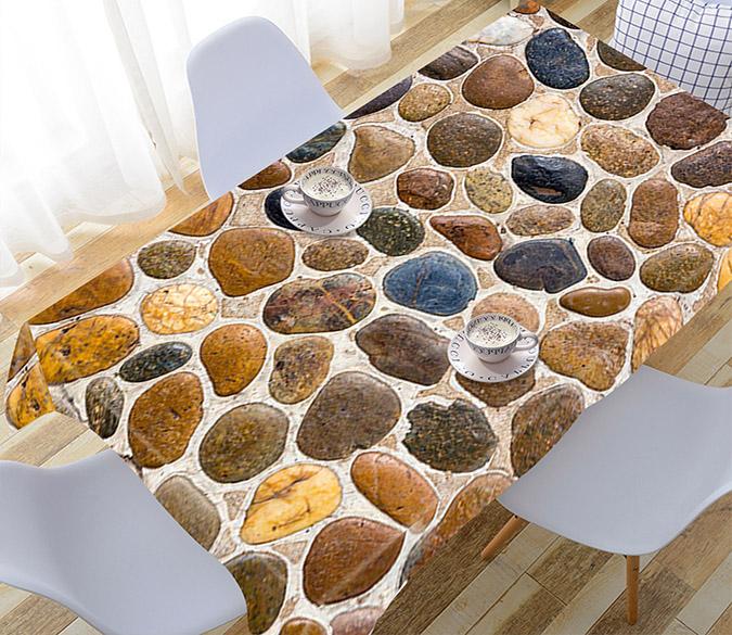 3D Stones Ground 763 Tablecloths Wallpaper AJ Wallpaper 