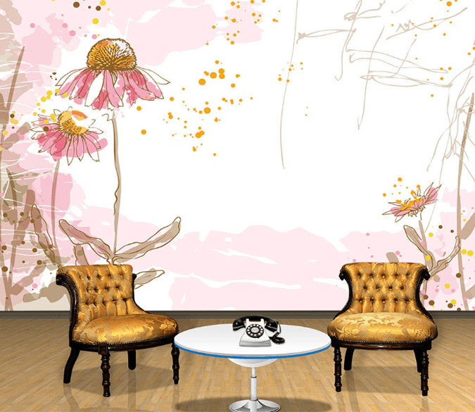 3D Chrysanthemum Painting 136 Wallpaper AJ Wallpaper 