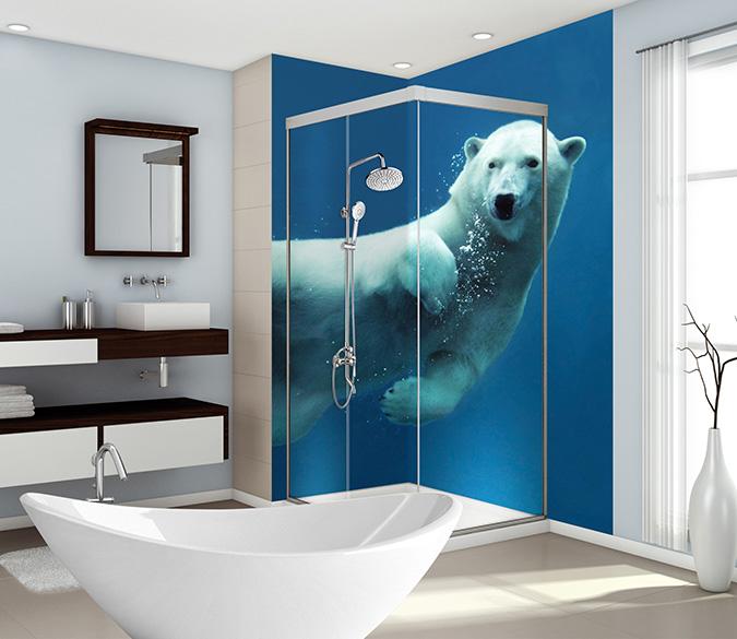 3D Funny Swimming Animal 90 Bathroom Wallpaper Wallpaper AJ Wallpaper 