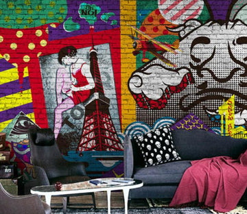 Colorful Graffiti Wallpaper AJ Wallpaper 