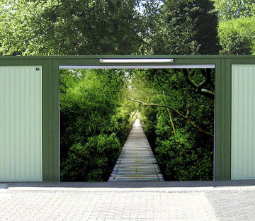 3D Forest Wood Road 401 Garage Door Mural Wallpaper AJ Wallpaper 