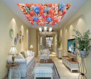 Various Dense Flowers Wallpaper AJ Wallpaper 