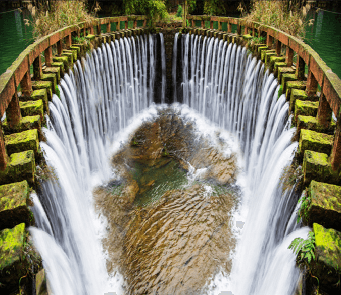 3D Pouring Water Floor Mural Wallpaper AJ Wallpaper 2 