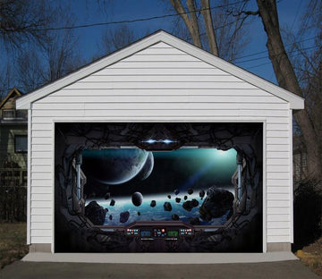 3D Space Scenery 375 Garage Door Mural Wallpaper AJ Wallpaper 