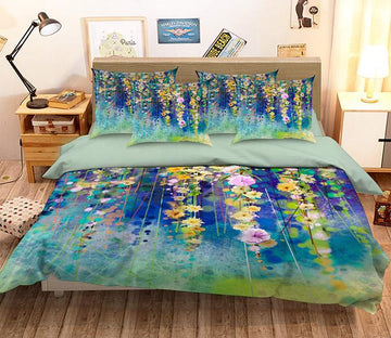 3D Flowers Vines 186 Bed Pillowcases Quilt Wallpaper AJ Wallpaper 