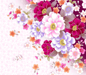 Colorful Flowers 2 Wallpaper AJ Wallpaper 