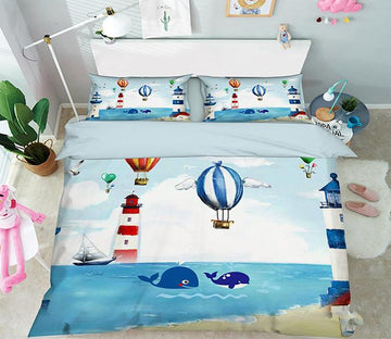 3D Sea Lighthouses 158 Bed Pillowcases Quilt Wallpaper AJ Wallpaper 