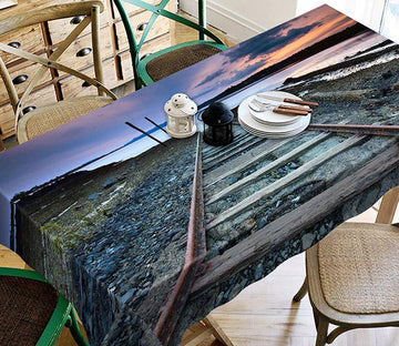 3D Lakeside Highway 109 Tablecloths Wallpaper AJ Wallpaper 