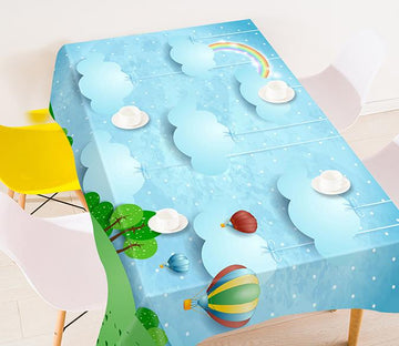 3D Lovely Hanging Clouds 659 Tablecloths Wallpaper AJ Wallpaper 