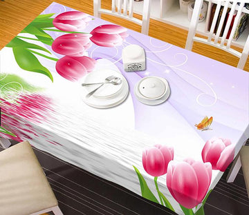 3D Water Flowers 137 Tablecloths Wallpaper AJ Wallpaper 