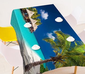 3D Sea Pavilions 70 Tablecloths Wallpaper AJ Wallpaper 