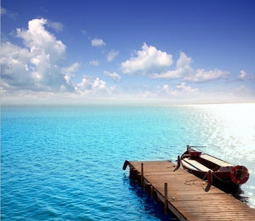 Sea Wooden Bridge 2 Wallpaper AJ Wallpaper 