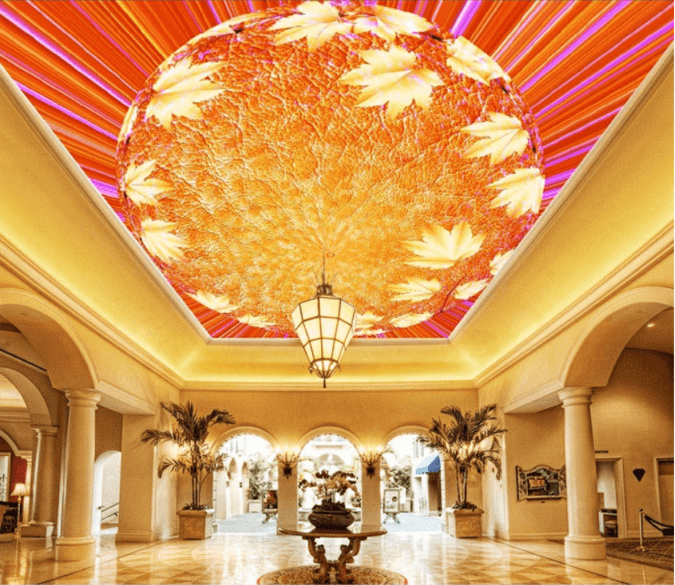 Fireball Maple Leaf 196 Wallpaper AJ Wallpaper 